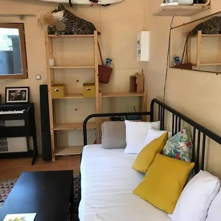 Chalet Tiny House Dans Les Bois A 10 Minutes De L'ocean *